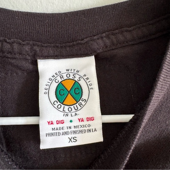 Cross Colours TLC 90s Inspired Band Tee Size XS - Picture 3 of 6